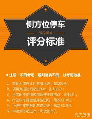 4个细节没做好,侧方停车过不了!