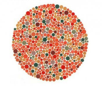 六张色盲检测图你能分辨几张？正常人看不出最后两个...