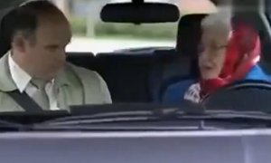神停车！老奶奶展现侧方停车技术 教练已被吓傻