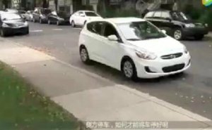 开车技巧  一段视频告诉你如何将车停好