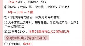 科目一不用背题！记下这些口诀，直接98！