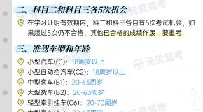 新规科目一知识点，懒人考前速记！
