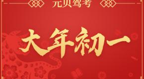 HAPPY牛YAER!元贝驾考新功能上线!助力春节备考,今年驾照拿定了!